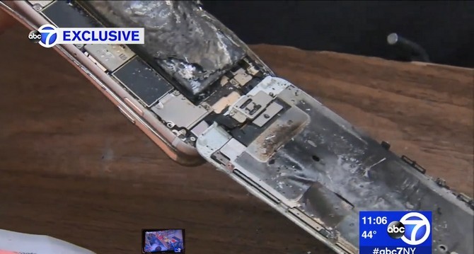 iPhone 6 bất ngờ phát nổ khi vừa dùng vừa cắm sạc