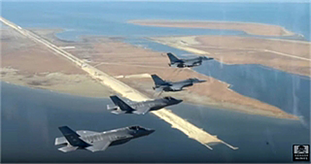 Hàng trăm chiến cơ Mỹ-Hàn gầm rú sát nách Triều Tiên