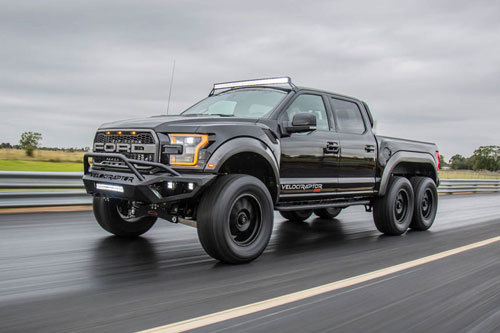 Ford F-150 Raptor 6 bánh cực ngầu với 600 mã lực