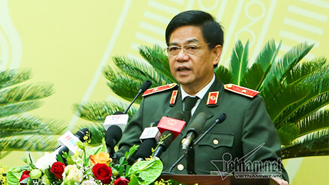 Tướng Khương thông tin việc 1 cán bộ CA cho thuê nhà, kinh doanh trên vỉa hè