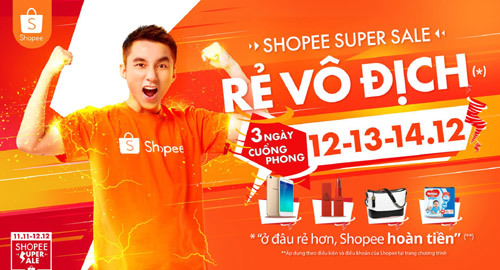 Shopee Super Sale: 120.000 mặt hàng ‘rẻ vô địch’