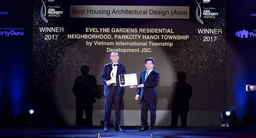 ParkCity Hanoi được vinh danh tại Giải thưởng BĐS châu Á 2017