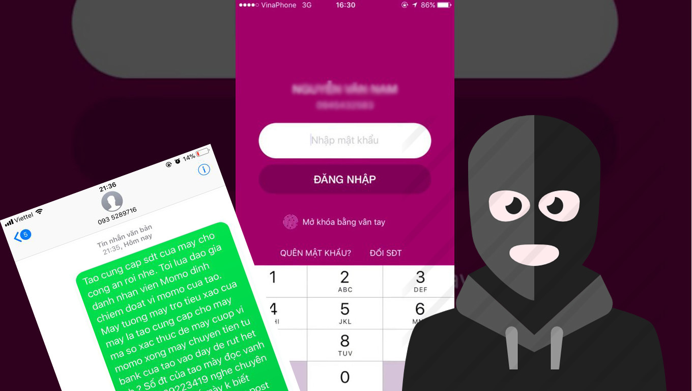 Cả tin giao mã OTP, người dùng Momo bị