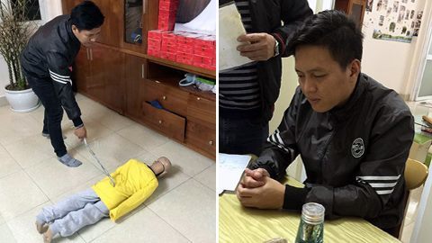 Hà Nội: Bé trai 10 tuổi bị bố đẻ bạo hành, từ 40kg còn 20kg