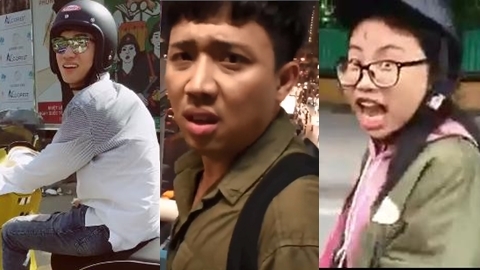 Trấn Thành, Phương Mỹ Chi gây sốt với clip chế 'Cô là ai, cô đi ra đi'