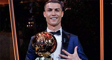Quả bóng Vàng 2017: Ronaldo cân bằng kỷ lục của Messi