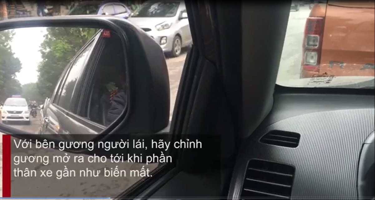 Vài thao tác đơn giản để hạn chế điểm mù cho