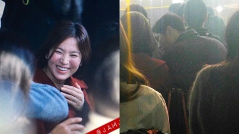 Song Joong Ki – Song Hye Kyo xuất hiện tình tứ sau đám cưới