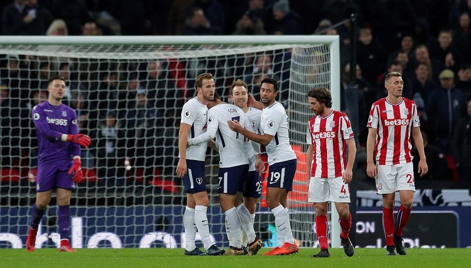 Tottenham 5-1 Stoke