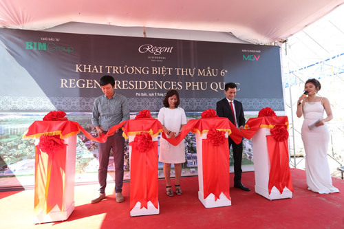 Khai trương biệt thự mẫu Regent Residences Phu Quoc