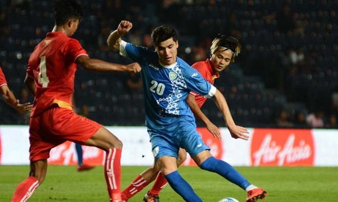 U23 Myanmar 2-2 U23 Uzbekistan