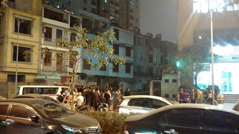 Nam thanh niên rơi từ tầng 29 khu đô thị Xa La tử vong