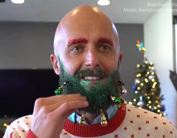 Trang trí râu thay cây thông