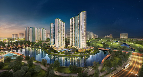 Ecopark mở bán toà tháp căn hộ đẹp nhất khu đô thị