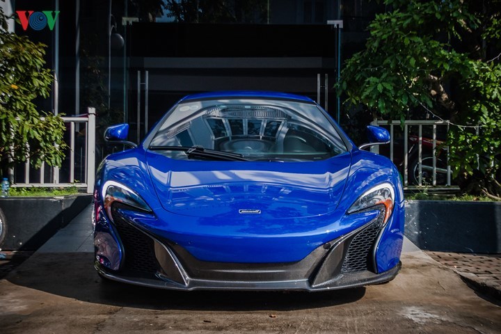Cận cảnh Mclaren 650S Spider giá 22 tỷ của Cường Đôla