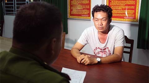 Bắt giam chủ nhà xe chém tài xế do mâu thuẫn tại BOT Cai Lậy