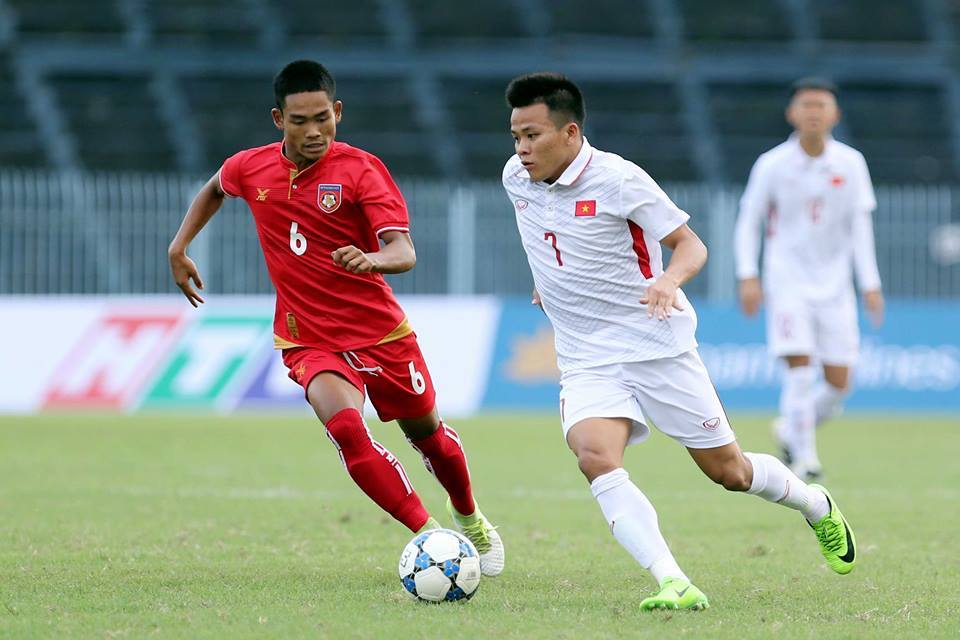 Quân của Ryan Giggs giúp U19 Việt Nam thoát thua U21 Myanmar