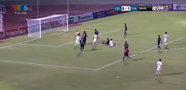 U21 Việt Nam 0-1 U21 Thái Lan phút 76