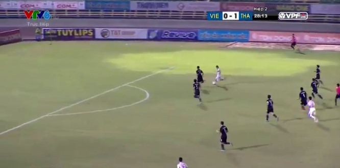 U21 Việt Nam 0-1 U21 Thái Lan