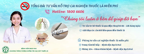 2 năm, 19.000 cuộc điện thoại tư vấn cai nghiện thuốc lá
