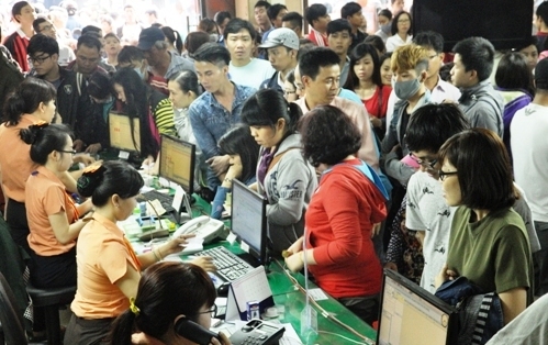 Bến xe lớn nhất nước sắp bán vé Tết Mậu Tuất 2018