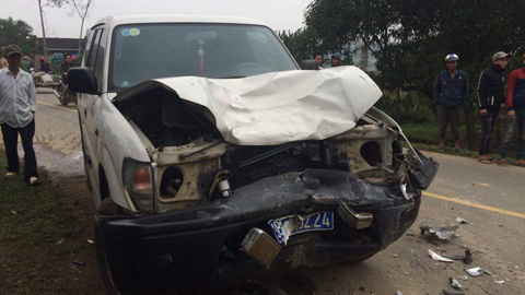 Va chạm xe biển xanh 3 người chết: Phó Chủ tịch huyện ngồi trong xe