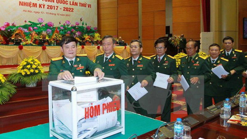 Thượng tướng Nguyễn Văn Được tái đắc cử Chủ tịch Hội Cựu chiến binh VN khóa 6