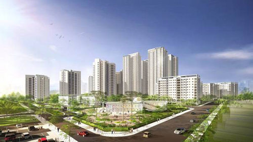 ‘Soi’ tiện ích Khu đô thị sinh thái Hồng Hà Eco City