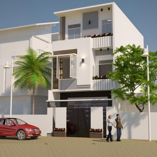 10 mẫu nhà 3 tầng 800 triệu đồng đẹp ngang biệt thự