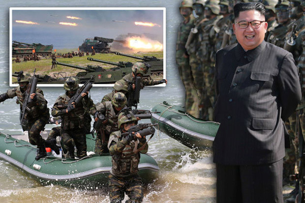 Mỹ-Hàn tập phá hủy vũ khí hủy diệt của Triều Tiên