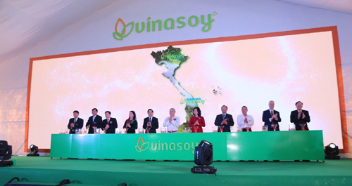 Kỷ niệm 20 năm, Vinasoy khánh thành nhà máy tại Bình Dương