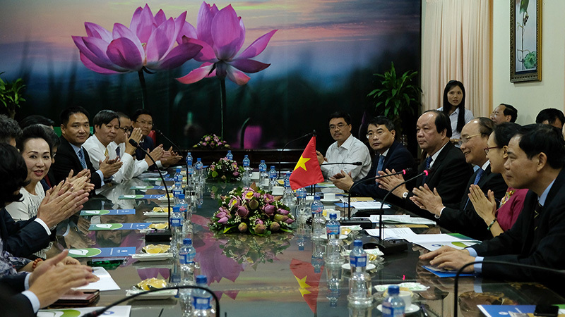 Thủ tướng tiếp các DN dự xúc tiến đầu tư tỉnh Đồng Tháp