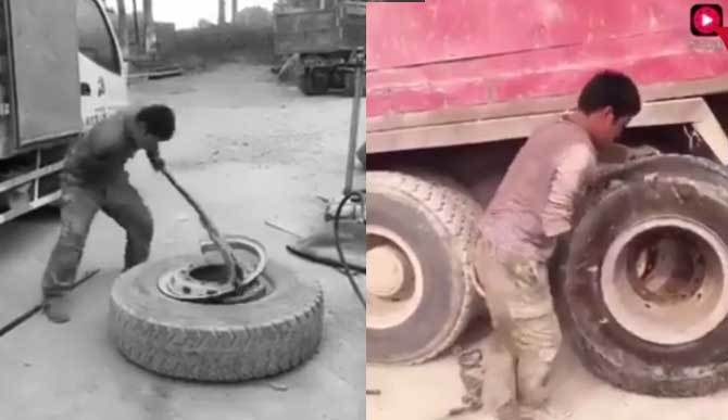 Khâm phục nghị lực của người thợ sửa ô tô bị mất 1 tay