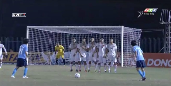 U21 Việt Nam 0-1 U21 Yokohama: Kento sút phạt phút 24