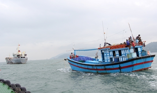 Cứu nạn tàu hết nhiên liệu trong gió giật cấp 11