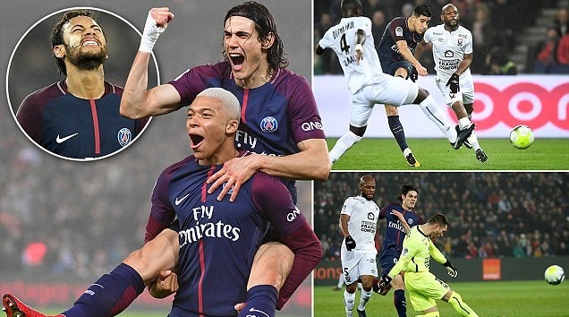 PSG 3-1 Caen