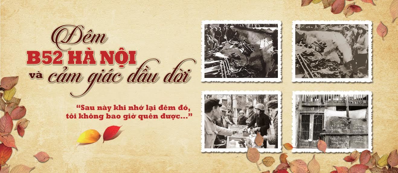 Đêm B52 Hà Nội và cảm giác đầu đời