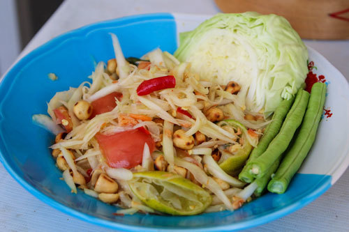 Salad đu đủ Thái tuyệt ngon