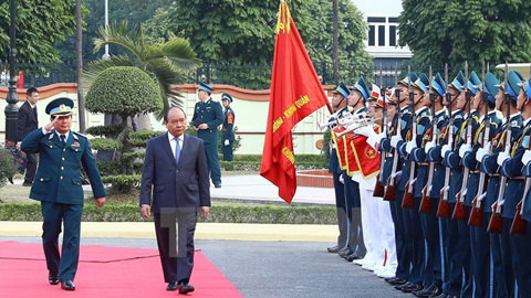 Thủ tướng giao 5 nhiệm vụ cho Quân chủng Phòng không - Không quân