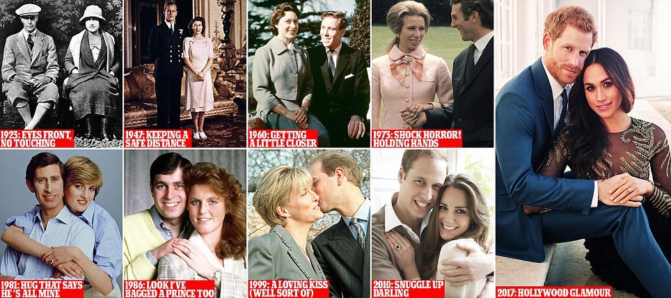 Thay đổi bất ngờ trong ảnh đính hôn của Hoàng gia Anh