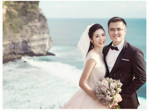 Hoa hậu Ngọc Hân tiết lộ về chiếc váy cưới của chính mình