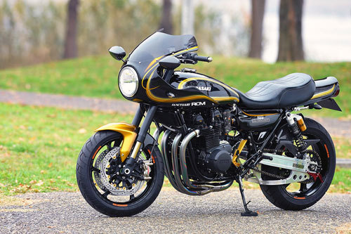 Kawasaki Z1 lột xác với bản độ Cafe Racer