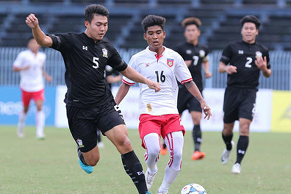 Thua U21 Myanmar, U21 Thái Lan trắng tay ở giải U21 Quốc tế