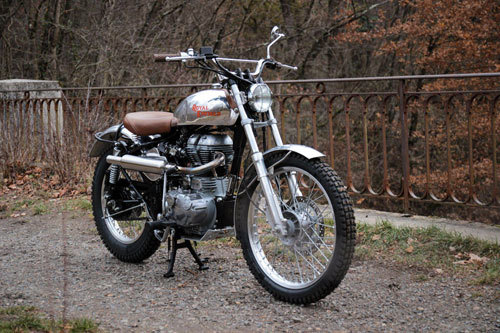 Royal Enfield 1960 độ phong cách quý tộc