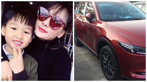 Diễn viên Bảo Thanh khoe xe mới tiền tỷ