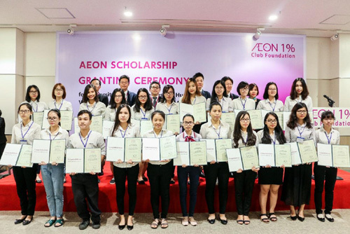 60 học bổng AEON Mall dành cho sinh viên TP.HCM