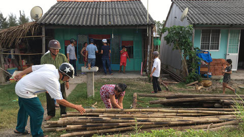 Bão Tembin đang suy yếu, lập 4 sở chỉ huy chống bão
