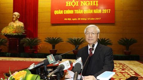 Xây dựng quân đội cách mạng, chính quy, tinh nhuệ, từng bước hiện đại