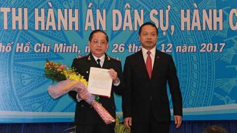 Cục Thi hành án dân sự TP.HCM có Cục trưởng mới