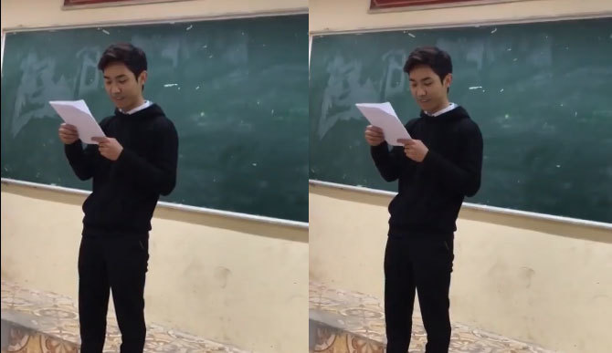 Chết cười với bản kiểm điểm của cậu học sinh